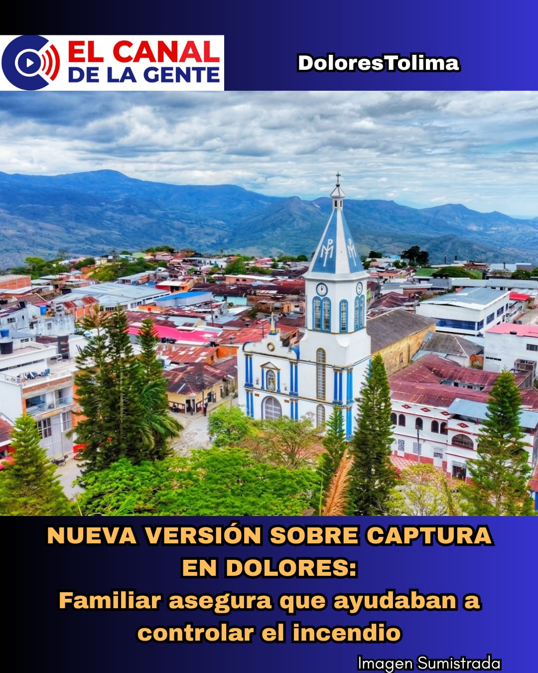 ATENCIÓN- Nueva versión sobre captura durante incendio en Dolores: familiar asegura que los hombres ayudaban a controlar las llamas