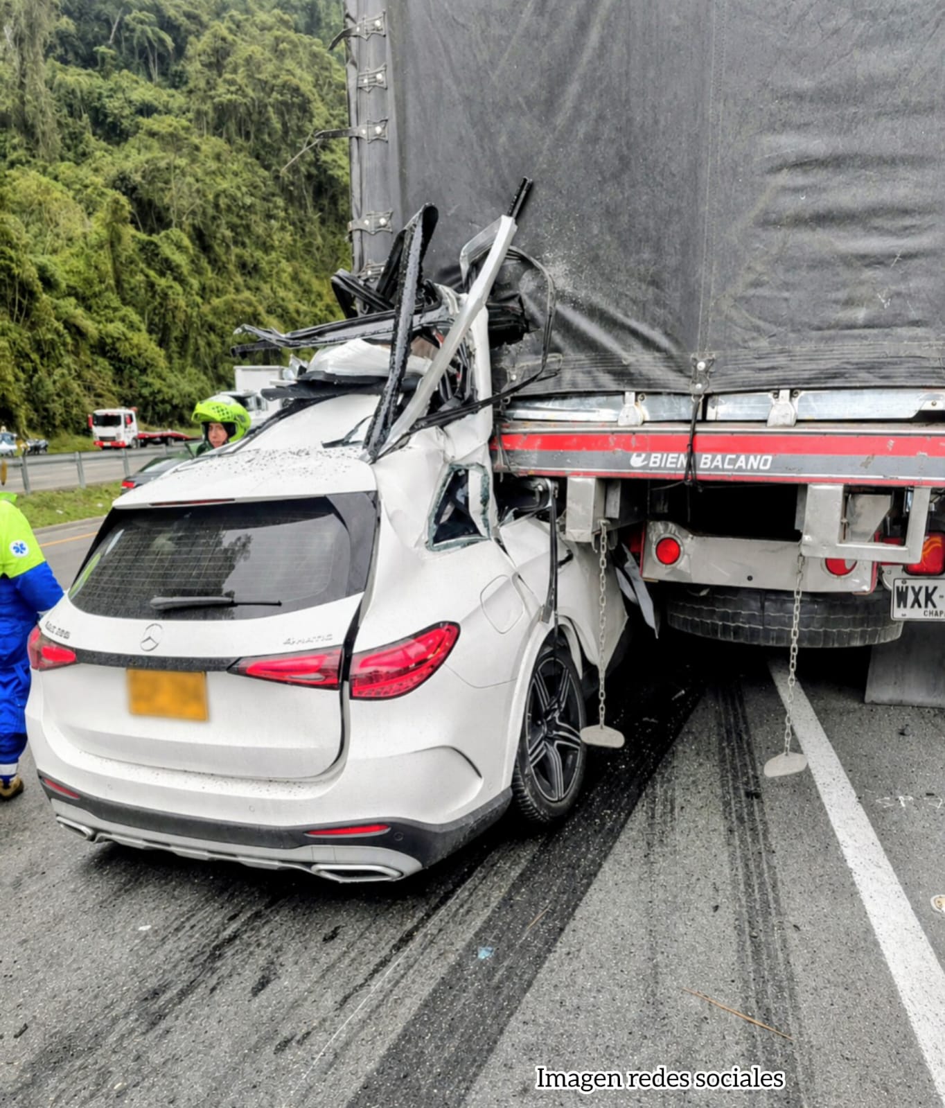 Mujer perdió la vida en grave accidente de tránsito en la vía Bogotá–Silvania